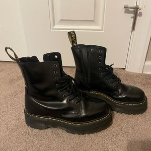 Dr. Martins - JADON BOOT SMOOTH LEATHER PLATFORMS